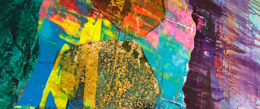 Geht nicht, gibt´s nicht – Acryl Experimente