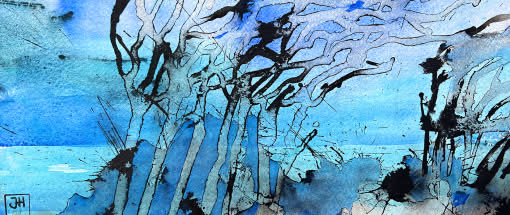 Spurensuche im Aquarell