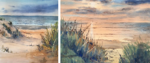 Prerow mit Aquarell und Skizzenbuch entdecken