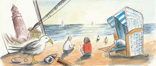 Reiseskizzenbuch Prerow – Zeichnen und aquarellieren an der atemberaubenden Ostsee