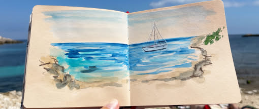 Reiseskizzenbuch Prerow – Zeichnen und aquarellieren an der atemberaubenden Ostsee