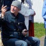 Gespräch am Strand