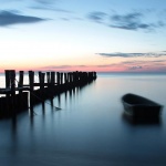 Sonnenuntergang am See