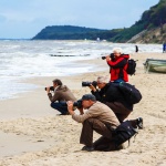 Fotografieren auf der Insel am Meer