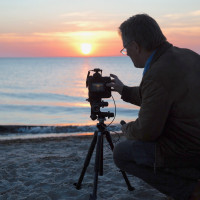 Fotografieren am Strand