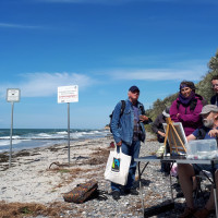 Malkurs am Meer