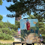 Im Kurs "Malerische Landschaften" mit Thomas Beecht